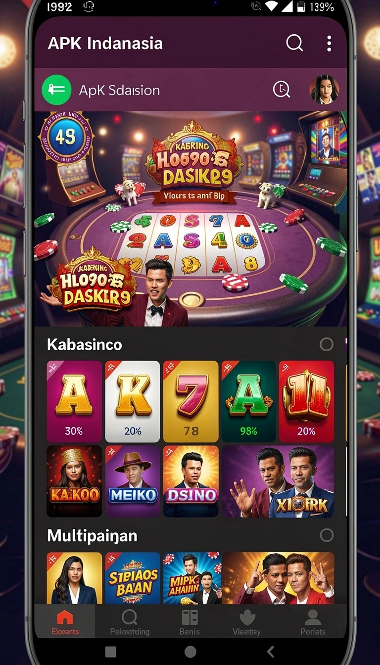 Tampilan utama aplikasi betman138 APK Terbaru: Download Cepat dan Gratis yang intuitif dan efisien.