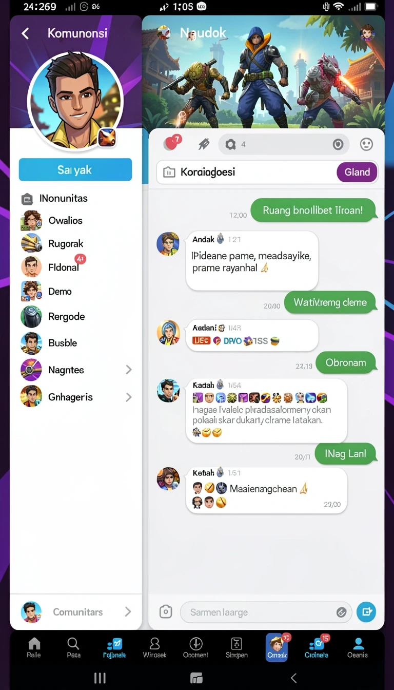 Tampilan utama aplikasi vv62 APK Terbaru: Download Cepat dan Gratis yang intuitif dan efisien.